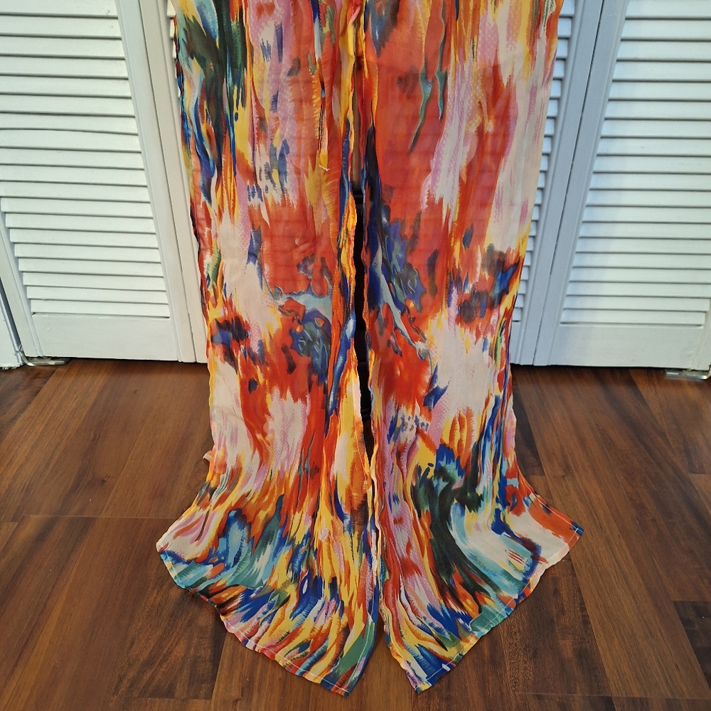Truth NYC flowy maxi dress sz small *B8 - Picture 7 of 10
